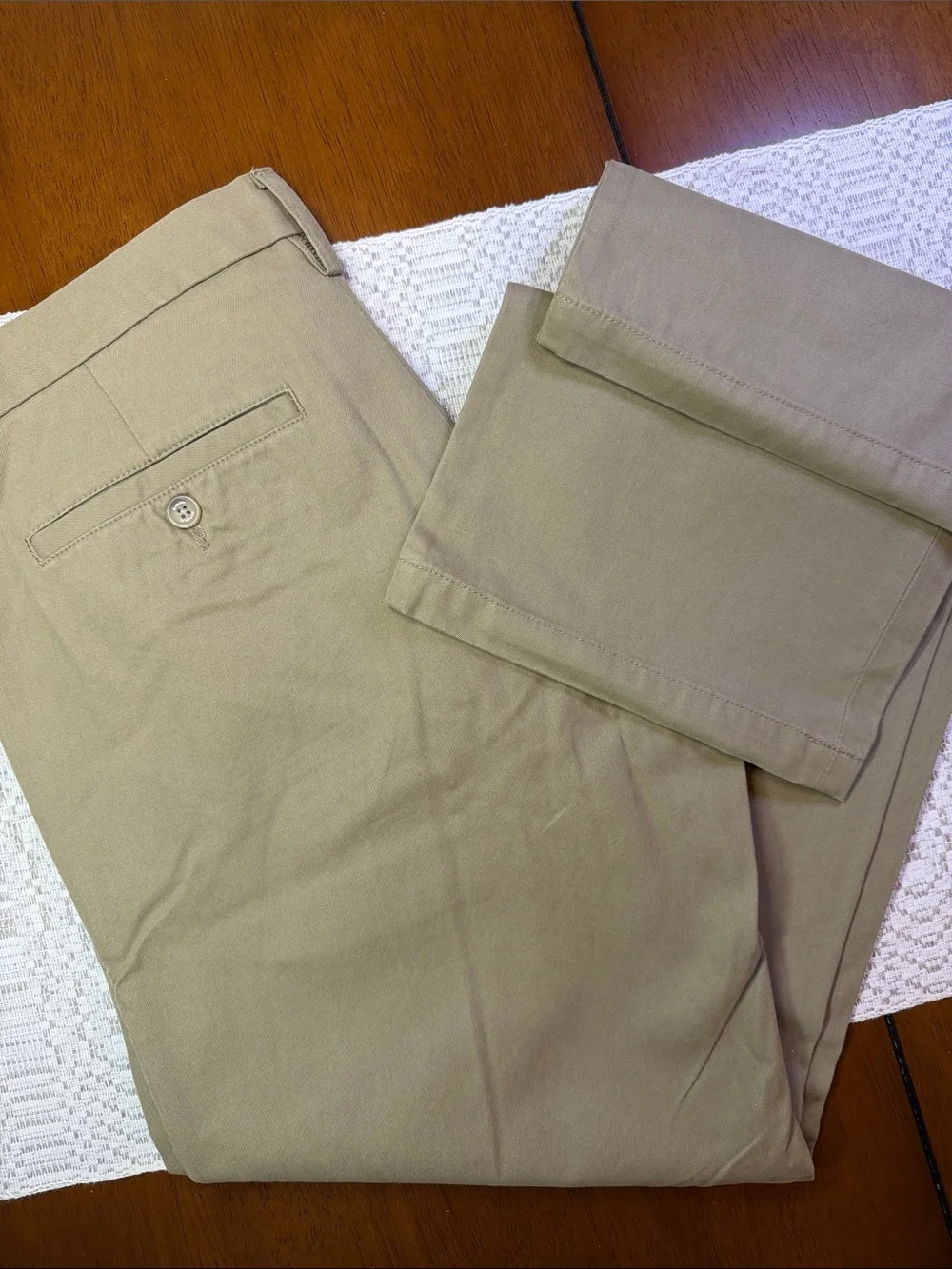Men's Khaki Casual Chinos
